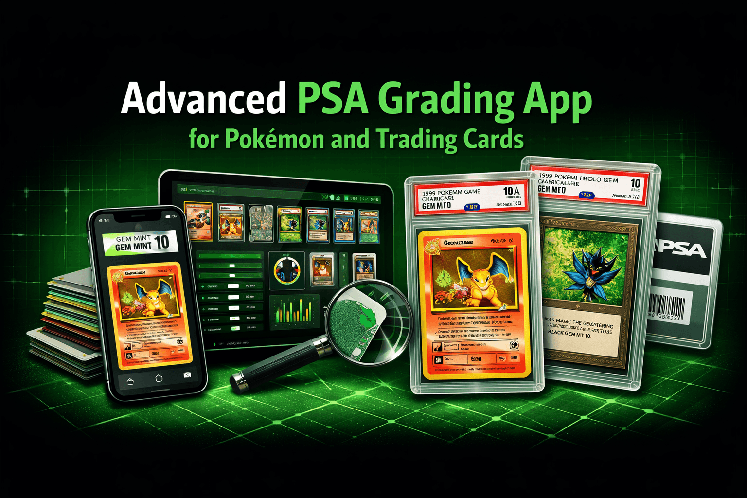 Advanced PSA Grading App for Pokémon and Trading Cards